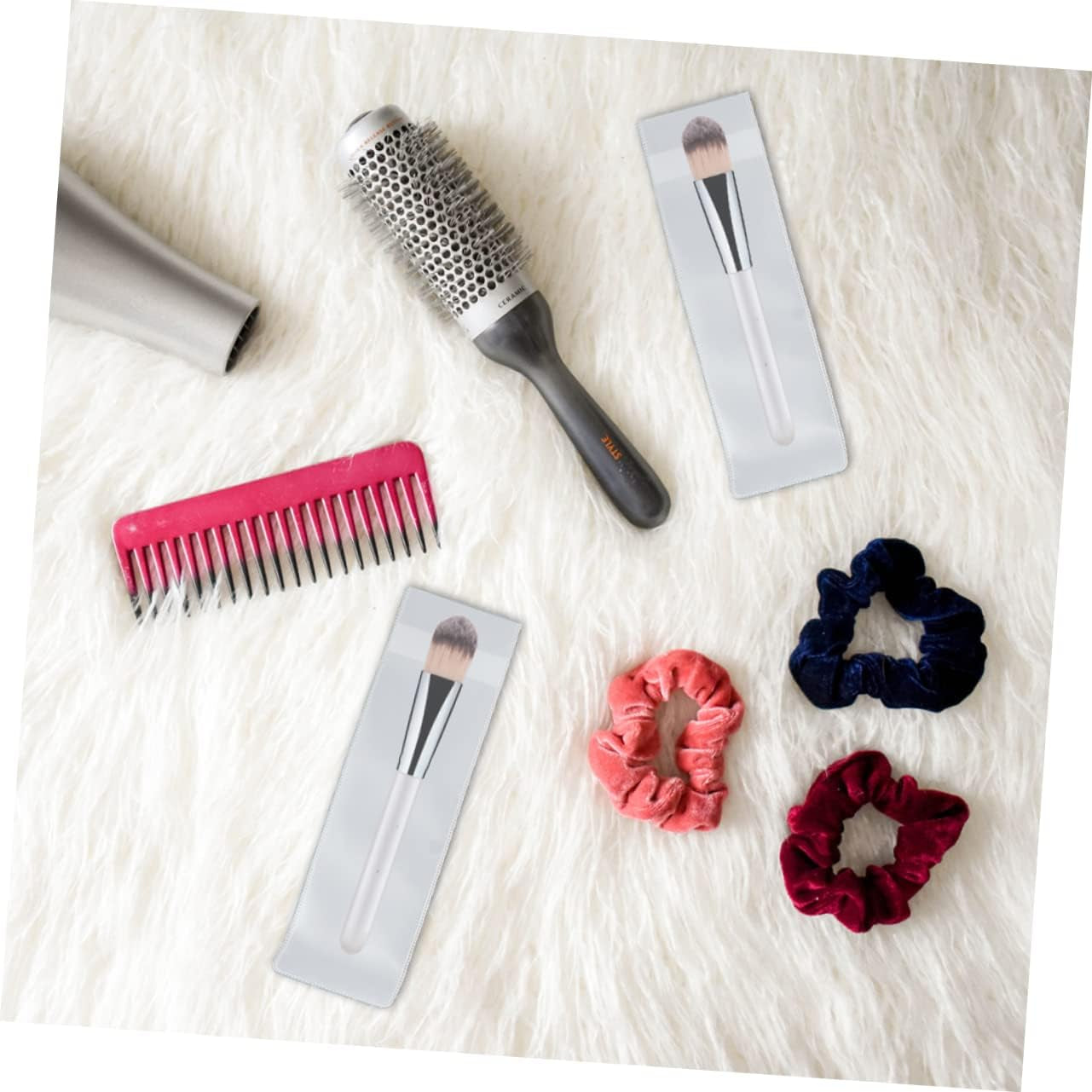 20Pcs Makeup Brush Case Brushes Pouch Soap Dispenser Foam Makeup Brush Bag Brush Guard Makeup Brushes Covers Paintbrushes Makeup Brush Tool Cover Eva